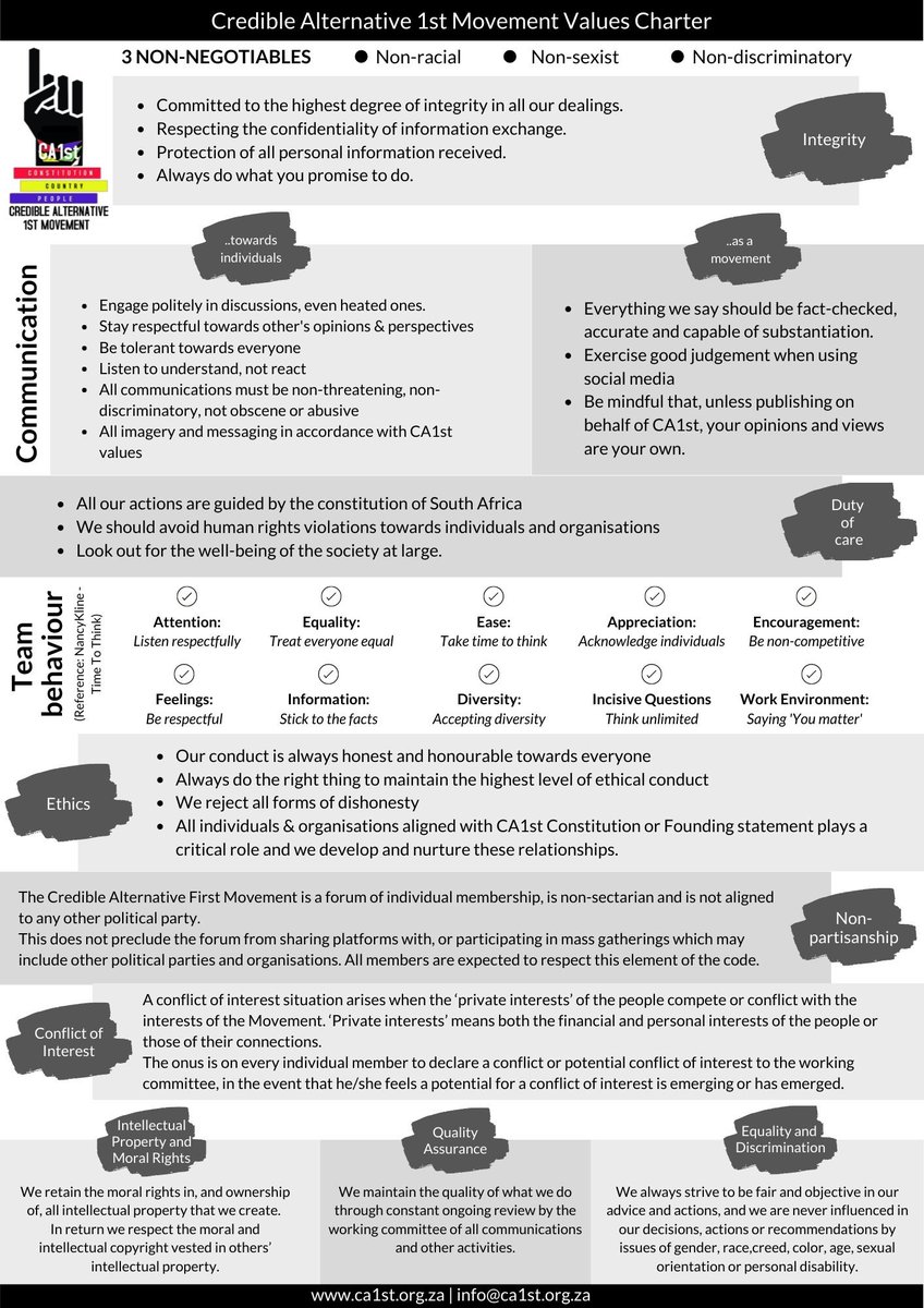 ChadCudi's tweet photo. #CA1st's Values Charter. ππ½ Feel free to request a copy. ππ½ #voteca1st #rod4mayor #LGE21
https://t.co/iqdqjrXc5r https://t.co/NW0aeUDbsP