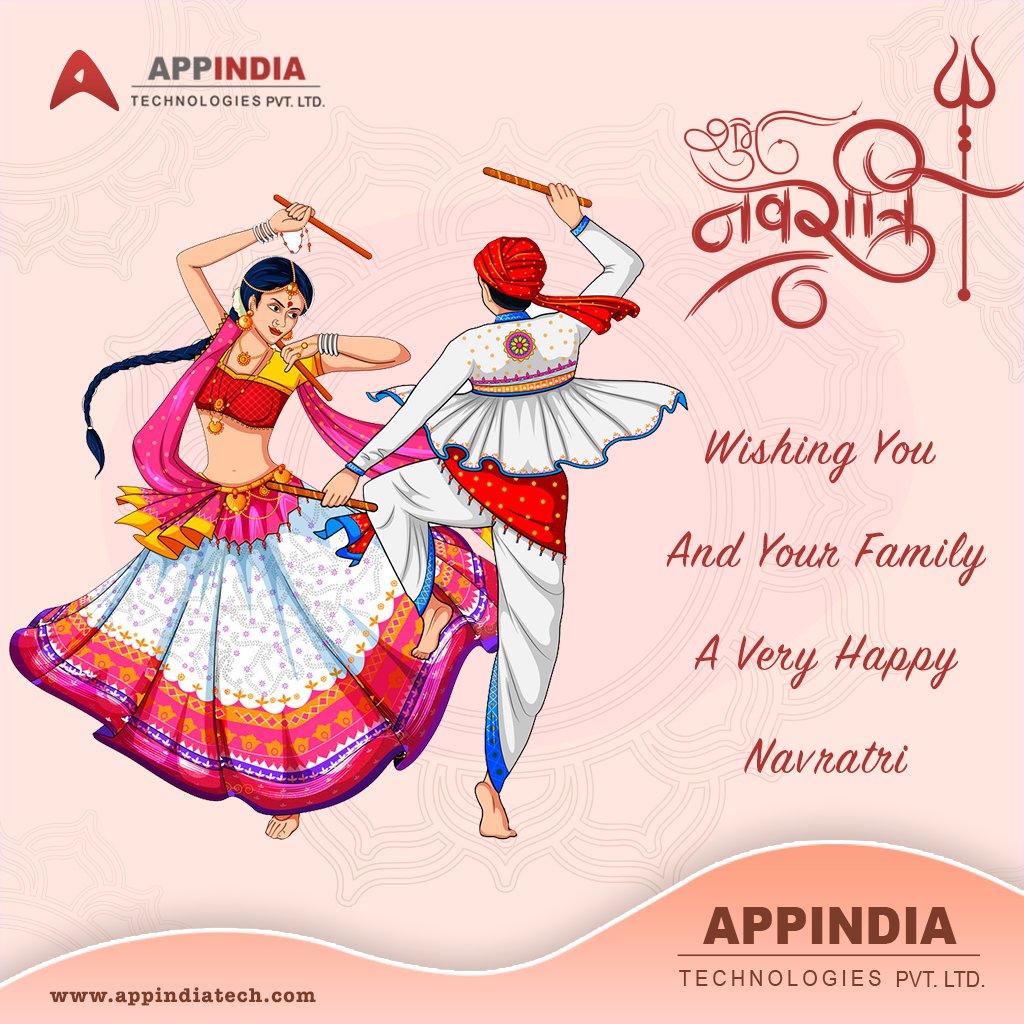 appindiatech's tweet photo. Wishing you all a very happy navratri. May maa durga bless you and your family with prosperity and good health.#नवरात्रि #Navratri https://t.co/vJPpbFJXXS