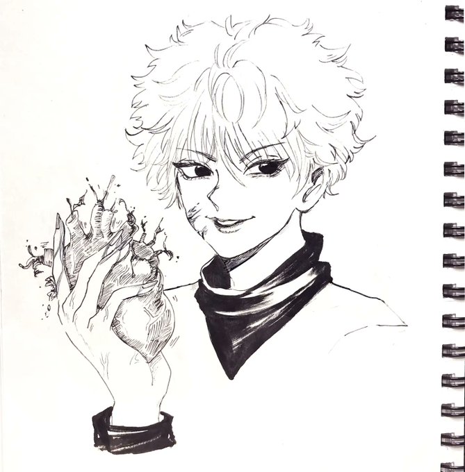 Inktober day 5, Heart 