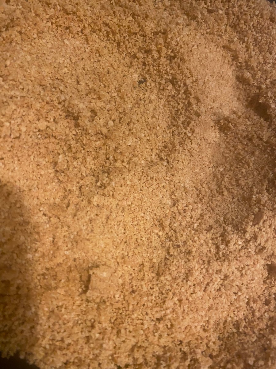 wavyfarmco's tweet photo. Infused graham cracker crust loadingโฆ guess what weโre baking? ๐ https://t.co/2vrPZFtbBc