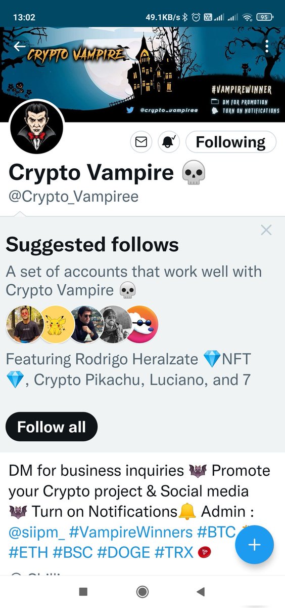 AwalygManis's tweet photo. @jaemcityx @Crypto_Vampiree Done https://t.co/Xa6VRv7jc9