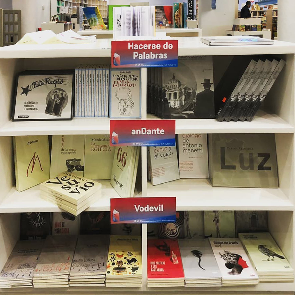 Los libros de la 72 editoriales que conformamos la IX Feria del Libro Independiente <a href="/fli_mx/">Feria del Libro Independiente</a>, continuarán disponibles durante todo el mes de octubre en la Librería Rosario Castellanos del <a href="/FCEMexico/">Fondo de Cultura Económica</a>, y de forma virtual en el sitio de la Feria:
feriadellibroindependiente.mx/editorial/?fID…