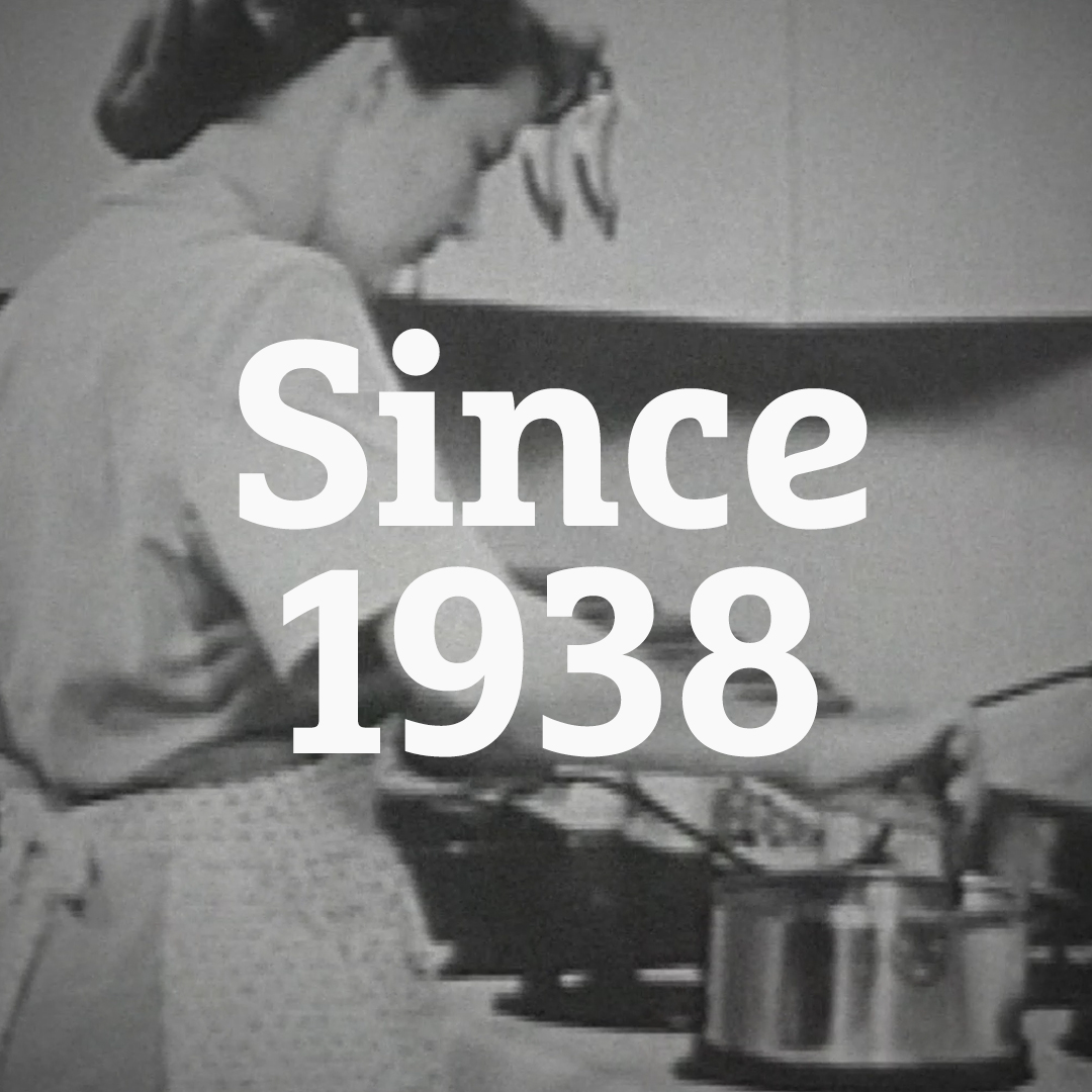 We've been your kitchen companion for over 80 years and it's been a real honour.
We develop all our ranges with our Prestige customers at the front of our mind and with you we've taken some bold steps. Read on to find out more about our journey.

#since1938