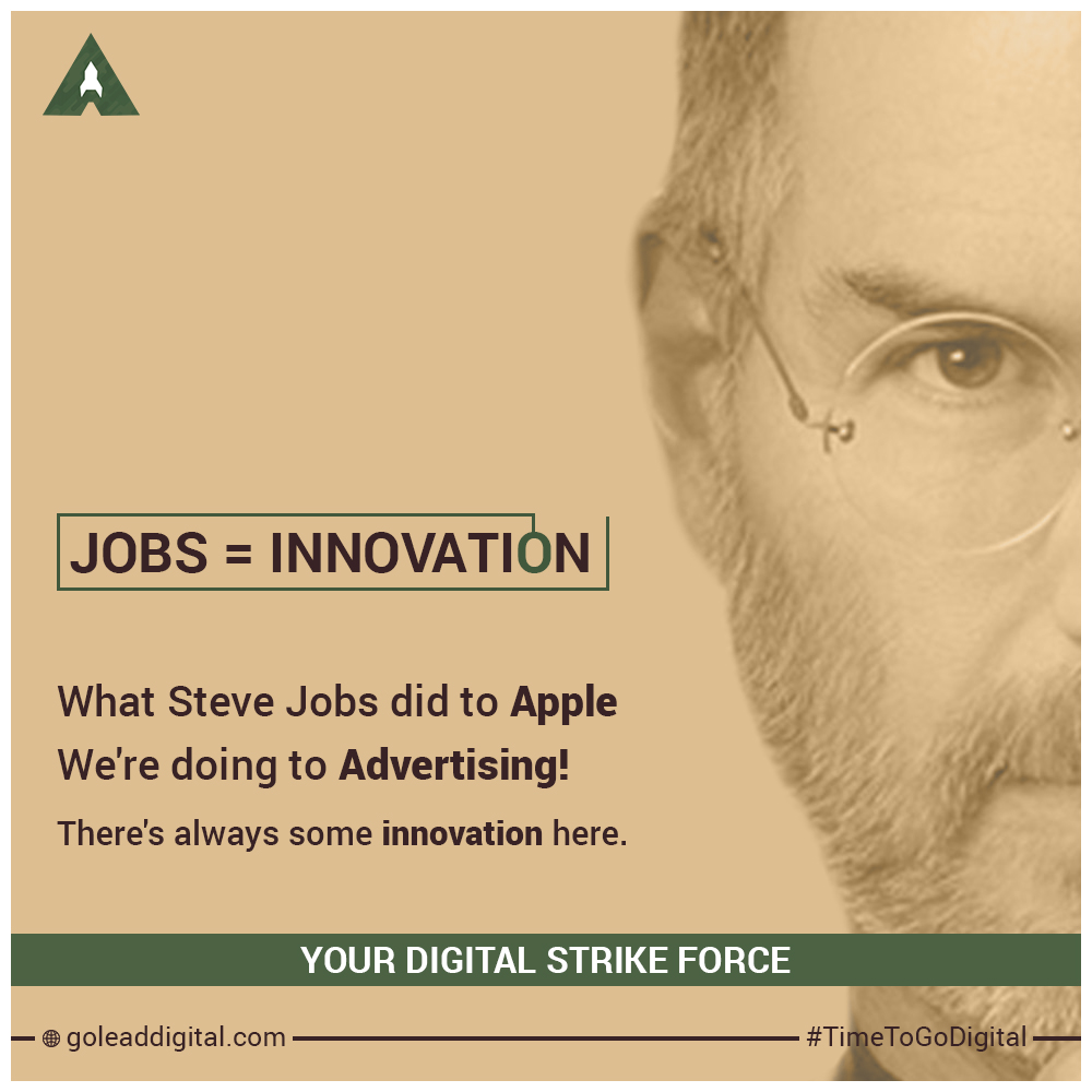 GoLeadDigital's tweet photo. Share ๐๐ป if youโve got your inspiration from Jobs.
.
We certainly have! Steve Jobs WAS a visionary for Apple.
.
@RoshanAmblerRSA a visionary for Go Lead Digital.
.
How else do you think Go Lead Digital delivers innovative concepts?
-
#TimeToGoDigital #GoLeadDigital https://t.co/81NiuNG6W4