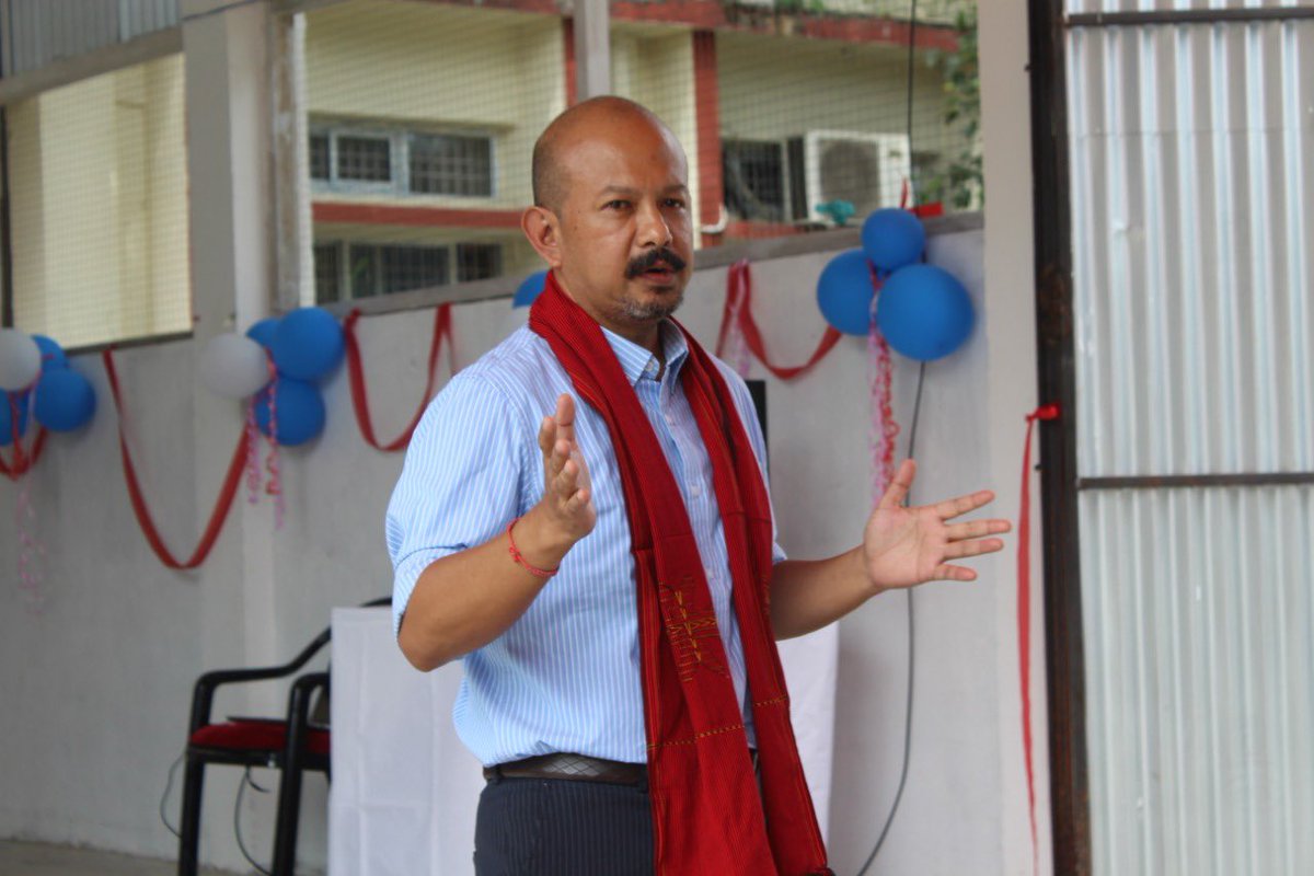 moyong_kaling's tweet photo. Iam very delighted to announce that BPGH is now fully equipped in the matter of oxygen supply as I along with DC Pasighat @SinghKinny Chief Councillor, Dy. Chief Councillor &amp; Mandal Adyaksh inaugurated the PSA oxygen plant today at BPGH. 
#PMCares https://t.co/bcGsVkO8TH