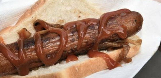 ElmerRudd's tweet photo. BREAKING
John Barilaro's Democracy sausage -with sauce
#makeYourBread #LieInIt https://t.co/O74bIG1Ep5