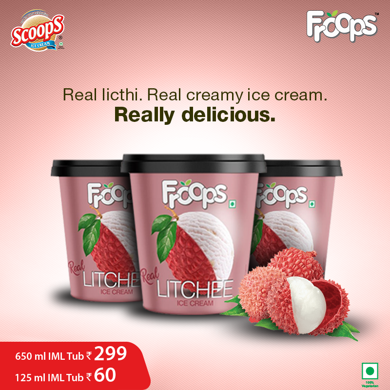 scoopsindia1's tweet photo. Litchi lovers are a sophisticated bunch. And we bring them their favourite juicy fruit in a delightful ice-cream.
Dig into the awesomeness of real litchis, with Froops #Litchee!
#froops #realfruiticecream #scoopsicecream #icecream #flavours #icecreamtub #fruits #icecreamlover https://t.co/iwrNAU9OU5