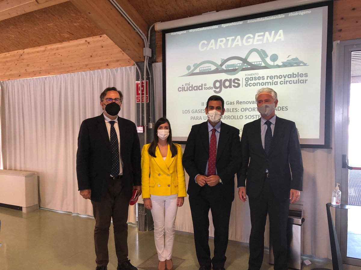 ciudadatodogas's tweet photo. 👉 Recuperamos imágenes de nuestro recién concluido #ForoGasRenovable de #miciudadatodogas celebrado esta semana en #Cartagena
Aquí las 📸 de la clausura del acto https://t.co/mHwgZv9eD1