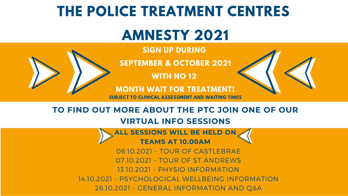 PTCentres's tweet photo. During our Amnesty months we are running virtual information sessions! There is still time to sign up to our October sessions and find out more about what support the PTC can offer!

Find out more here: https://t.co/ARAncApUBu https://t.co/8WxufwseIz