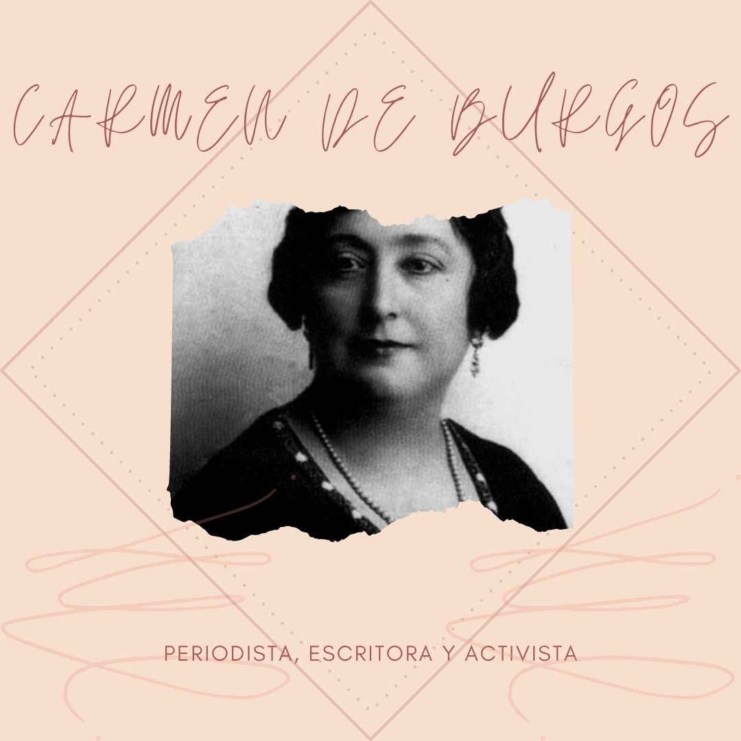 MEclipsadas's tweet photo. Carmen de Burgos (1867-1932) fue una periodista, escritora, traductora y activista española, considerada la primera corresponsal de guerra. #MujeresEclipsadas

📰Publicó sus primeros artículos en la revista satírica ‘Almería Bufa’.

Más datos sobre ella 👉 https://t.co/2jRBN41rAI https://t.co/ZxtrNjAcvA