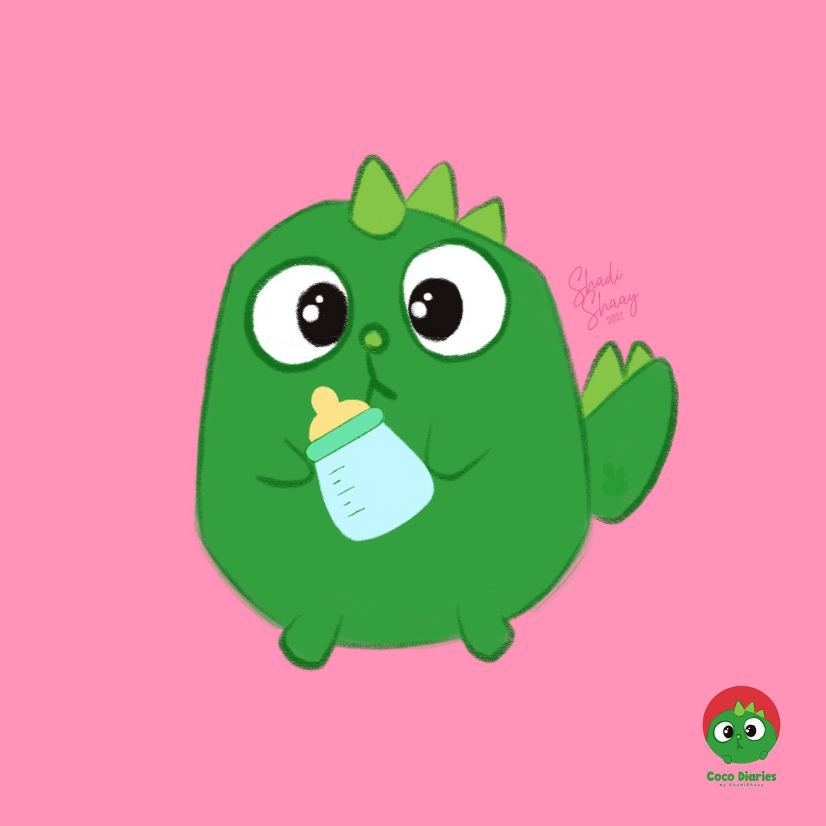 shadishaay's tweet photo. 🦖Coco Diaries🦖
NOW AVAILABLE ON @opensea
.
Let's feed the little fella 🍼
.
Grab yours and share it with #CocoDiaries so I can find Coco’s friends!
🔻Link blow🔻
https://t.co/YgTognwhta

#nfts #nftdrop @tryShowtime #nftcollectors https://t.co/Yb7rx79YY7