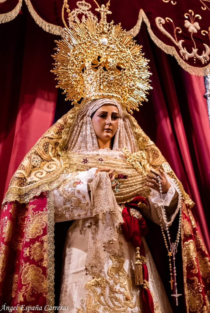 En el día de hoy se celebra la festividad de la Virgen del Rosario, Excelsa Titular de <a href="/PacienciaHdad/">Hermandad Paciencia</a>.