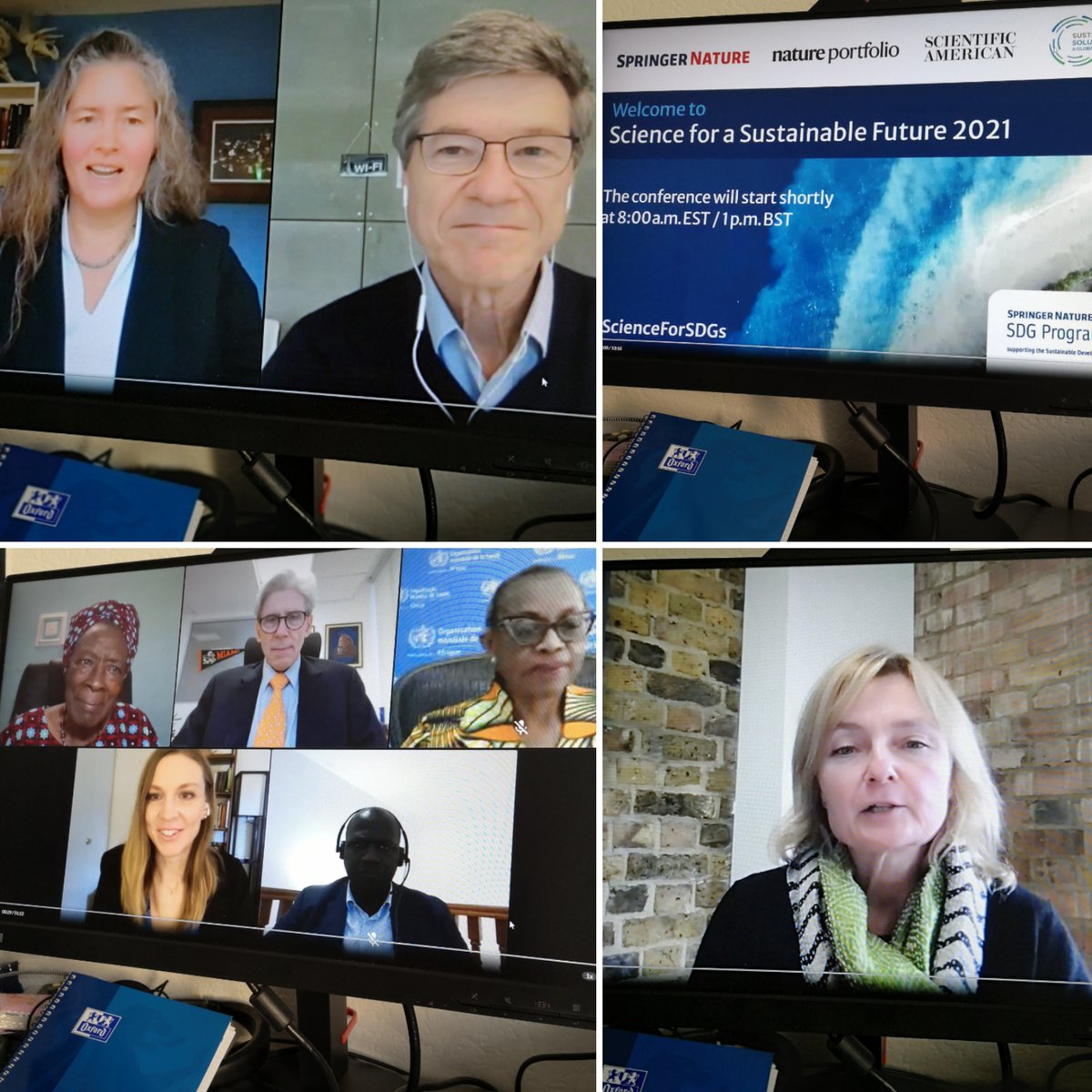 SpringerNature's tweet photo. Did you miss our Science for a Sustainable Future Conference with @UNSDSN? Don't worry. You can re-watch the talks on the role of science in achieving the SDGs with @Magda_Skipper, @laurahelmuth and many more here: https://t.co/WyE98mJmCD
#science4sdgs @sciam @NaturePortfolio https://t.co/y8L8Istj1y
