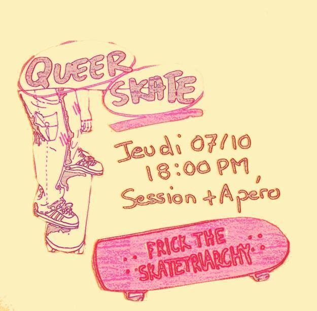 WakeUpBordeaux's tweet photo. Ami•e•s de la glisse, sortez vos rollers et skates, la jeune association "Queer Skate Bordeaux" vous donne un premier rendez-vous aujourd'hui à 18h sur la placette Munich non loin des Quinconces et du miroir d'eau! https://t.co/HDM5eWXhK7