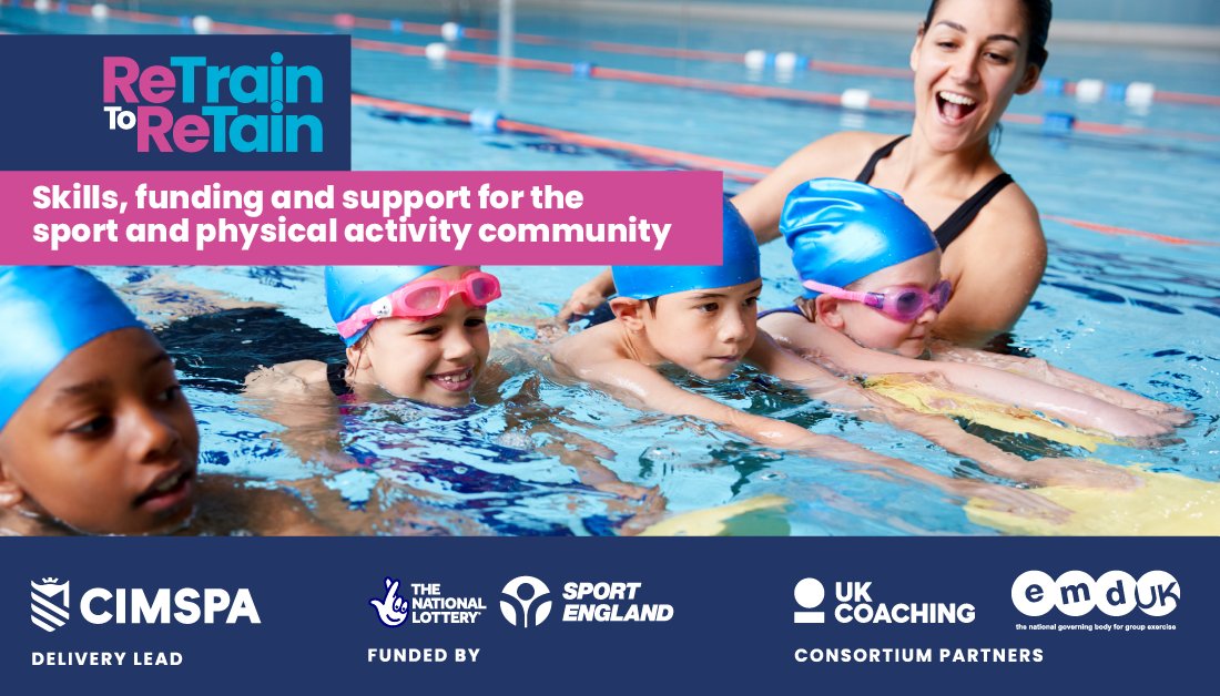 Applications for the #ReTrainToReTain programme are now open!

Part of a £5m <a href="/Sport_England/">Sport England</a> recovery package <a href="/cimspa/">CIMSPA</a>, <a href="/_UKCoaching/">UK Coaching</a> &amp; <a href="/EMDForLife/">EMD UK</a> are working together to offer a wide range of learning &amp; development opportunities for coaches

Learn more➡️ bit.ly/2ZFbHVh