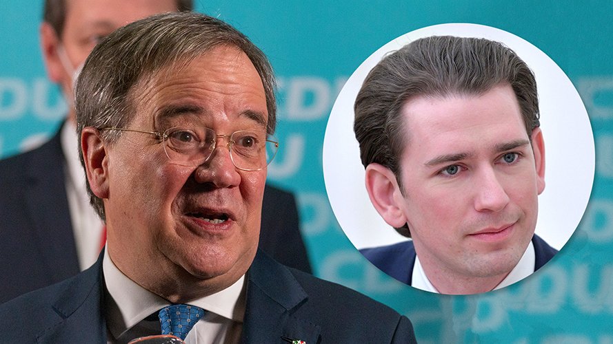 "Man sollte akzeptieren, wenn die Zeit gekommen ist zu gehen": Armin Laschet empfiehlt Sebastian Kurz zurückzutreten