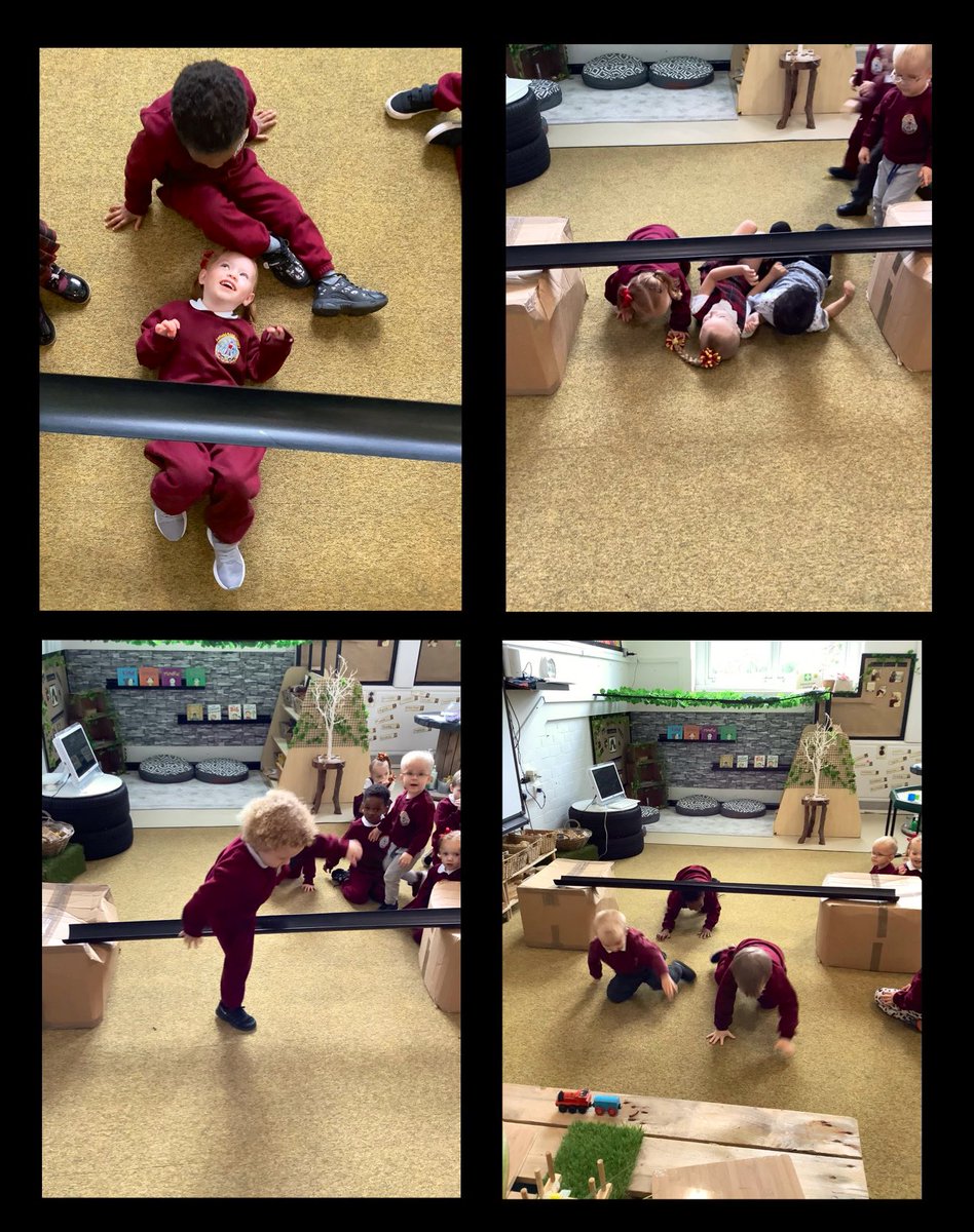 anfieldroadeyfs's tweet photo. Just a cardboard box? Not in Creative Caterpillars itโs not! Today our boxes have been used as a garage, giant building blocks, an obstacle course, a hiding place, a den, a train and a place to read and retell stories ๐๐คฉ๐๐ #Imagination #CreativeCaterpillars #NotJustABox https://t.co/V1btNrCfdq