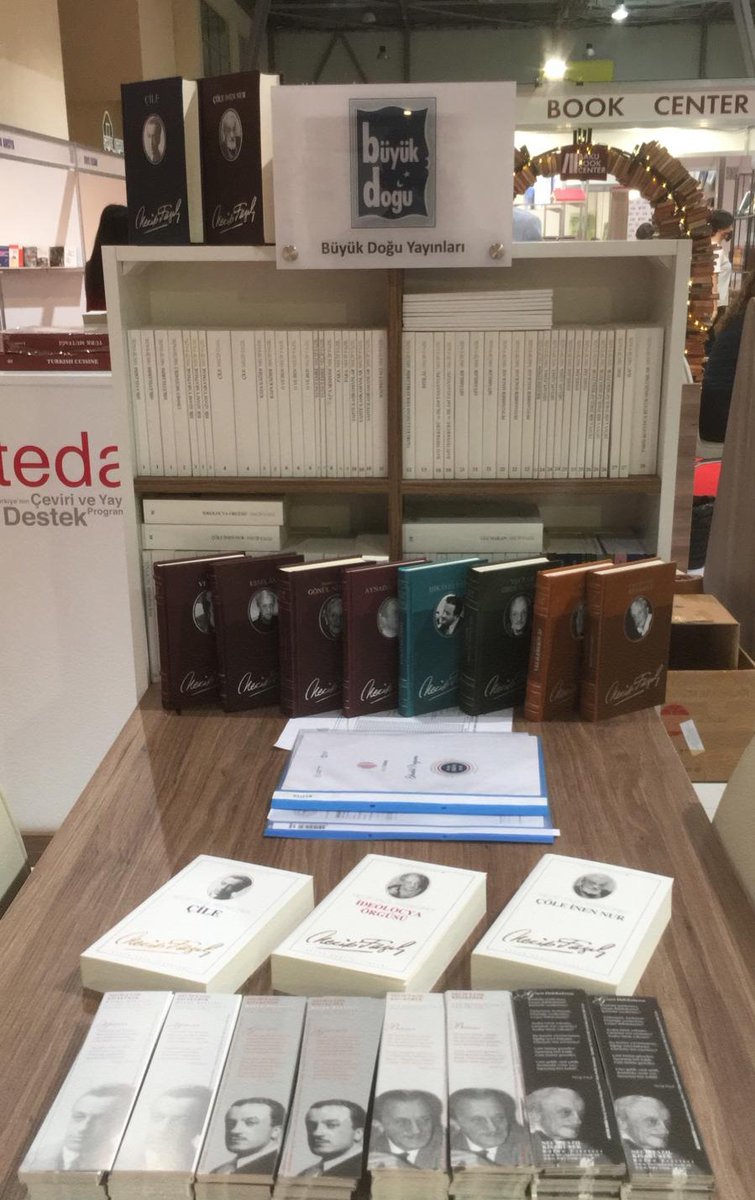 Büyük Doğu Nəşrləri 6-10 oktyabr tarixlərində Azərbaycanda keçiriləcək Beynəlxalq Bakı Kitab Sərgisində.  <a href="/bd_yayinlari/">Büyük Doğu Yayınları</a>
#BakuBookFair