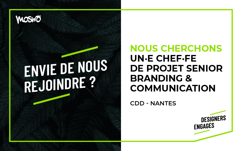 REJOIGNEZ L'ÉQUIPE MOSWO !

Nous recherchons un·e CHEF·FE DE PROJET SENIOR #BRANDING &amp; #COMMUNICATION.

Ce poste en #CDD est à pourvoir début novembre au sein de notre agence de #Nantes.

👉🏼 lnkd.in/dJqUdgCn

#Job #Recrutement #Emploi #ChefDeProjet #ChefProjet