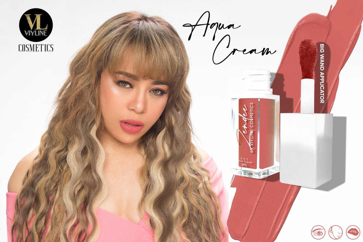 viyline's tweet photo. VIYLine Cosmetics Aqua Cream Shade of Zendee🖤

It is a 3-in-1 fancy product magnifies the beauty of your Eyelid, Cheeks and Lips. 💛

A Q U A  C R E A M  x  Z E N D E E

Available on October 31, 2021 | 7PM on Shopee and Lazada. https://t.co/2cwcY1D8K4