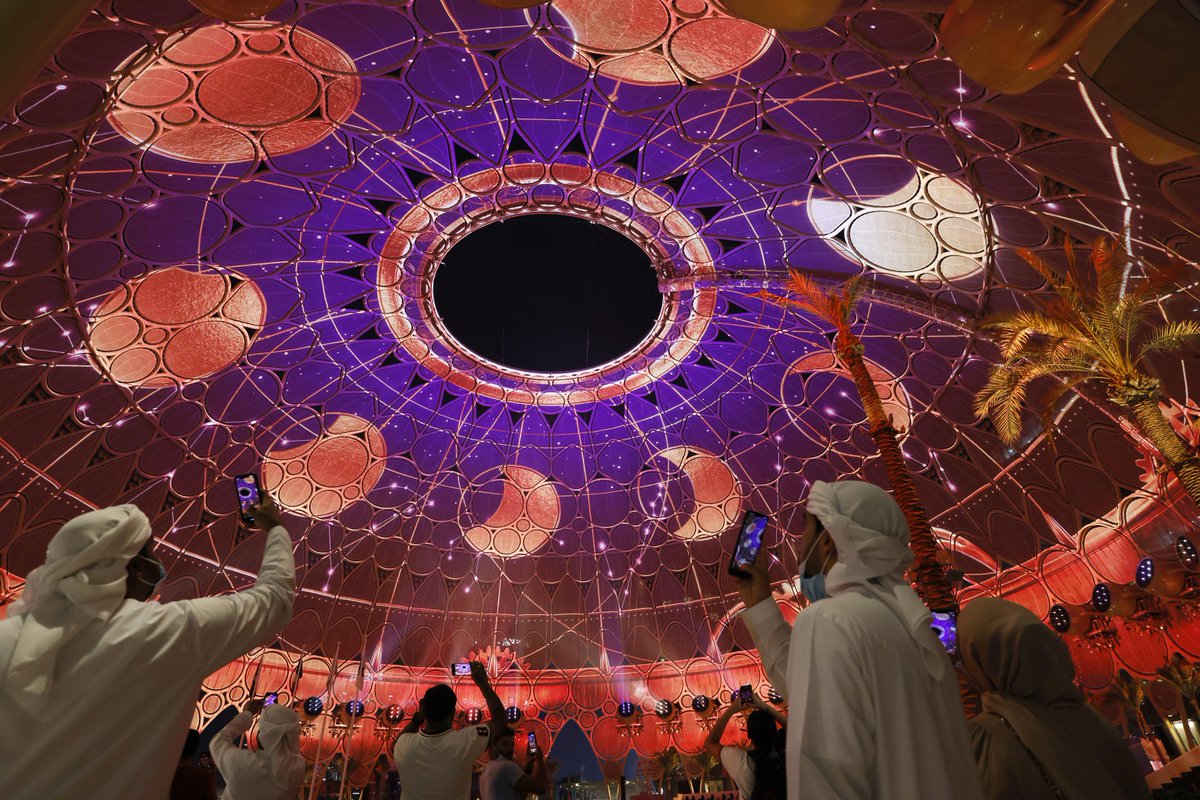 Let the beating heart of Expo 2020 Dubai mesmerise you with an immersive cinematic experience this weekend. Enjoy never-before-seen experiences and shows from Al Wasl Dome – buy your Expo 2020 Dubai tickets NOW! #Expo2020 #Dubai