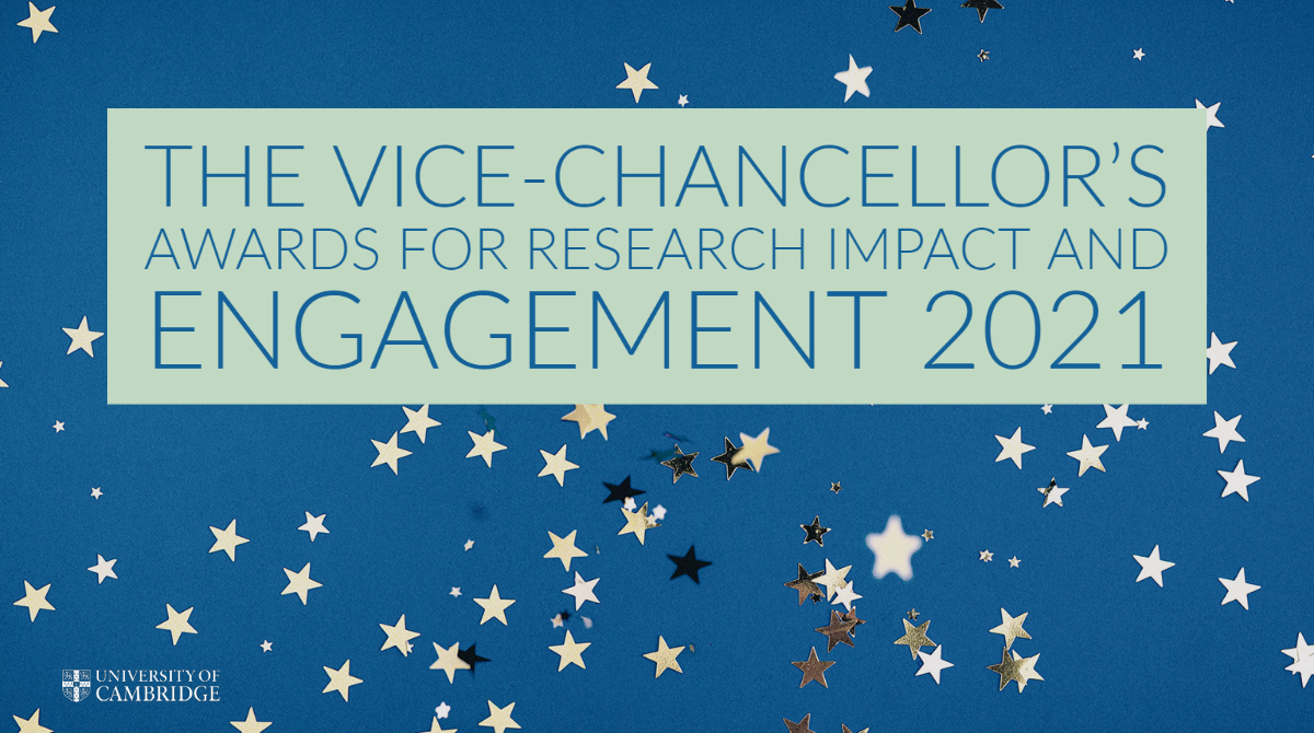 Cambridge University Public Engagement (@camuniengage) on Twitter photo Today we announce the winners of #VCAward2021. Make sure you join us here live at 3pm! ✨
<a href="/Cambridge_Uni/">Cambridge University</a> <a href="/Cambridge_SBS/">School of Biological Sciences</a> <a href="/CamArtsHums/">Cambridge University - School of Arts & Humanities</a> <a href="/THIS_Institute/">THIS Institute</a> <a href="/FacultyMaths/">Faculty of Mathematics - University of Cambridge</a> <a href="/CambridgeJBS/">Cambridge Judge</a> <a href="/Cambridge_Eng/">Engineering Dept</a> <a href="/CSERCambridge/">Centre for the Study of Existential Risk</a> <a href="/DeptofPhysics/">Cavendish Laboratory</a> <a href="/IfMCambridge/">Institute for Manufacturing (IfM)</a> <a href="/CamUniGeography/">Cambridge Geography</a> <a href="/ChemCambridge/">Cambridge Chemistry</a> <a href="/mrccbu/">MRC Cognition and Brain Sciences Unit</a> Today we announce the winners of #VCAward2021. Make sure you join us here live at 3pm! ✨
<a href="/Cambridge_Uni/">Cambridge University</a> <a href="/Cambridge_SBS/">School of Biological Sciences</a> <a href="/CamArtsHums/">Cambridge University - School of Arts & Humanities</a> <a href="/THIS_Institute/">THIS Institute</a> <a href="/FacultyMaths/">Faculty of Mathematics - University of Cambridge</a> <a href="/CambridgeJBS/">Cambridge Judge</a> <a href="/Cambridge_Eng/">Engineering Dept</a> <a href="/CSERCambridge/">Centre for the Study of Existential Risk</a> <a href="/DeptofPhysics/">Cavendish Laboratory</a> <a href="/IfMCambridge/">Institute for Manufacturing (IfM)</a> <a href="/CamUniGeography/">Cambridge Geography</a> <a href="/ChemCambridge/">Cambridge Chemistry</a> <a href="/mrccbu/">MRC Cognition and Brain Sciences Unit</a>