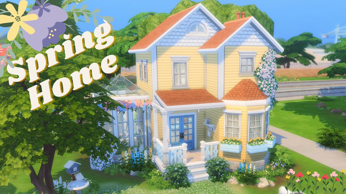 SimFables's tweet image. Hi! I&apos;ve made a floral and cozy house perfect for one sim, with lots of plants and flowers in need of taking care of, and yes, it has a sunroom! 😉🌼

Speed Build: youtu.be/GD09hJ7sd8Y
GalleryID: Sims4Blossom

#ShowUsYourBuilds #TheSims4 #TheSims @TheSims