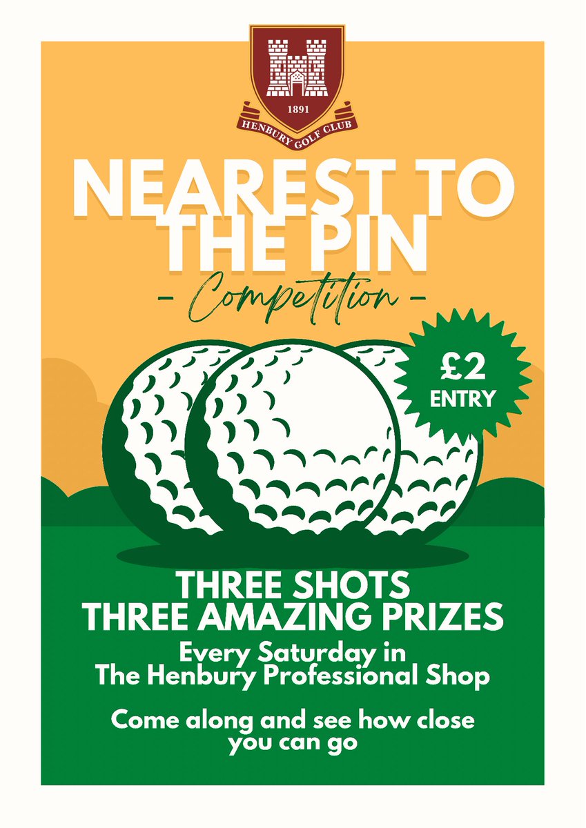 Henbury Pro Shop tweet media
