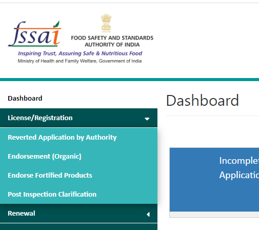 अब इसपर हसी आ रही है की लॉग इन करने के बाद न्यू एप्लीकेशन का का लिंक ही नहीं आ रहा!
जो भी ये बदलाव करने वाले लोग है!
आपको पोर्टल के बेसिकस की जानकारी कम है!
इस तरीके से आप यूजर के दिक्कते बढ़ा रहे हो!
<a href="/fssaiindia/">FSSAI</a> 
#fssai
