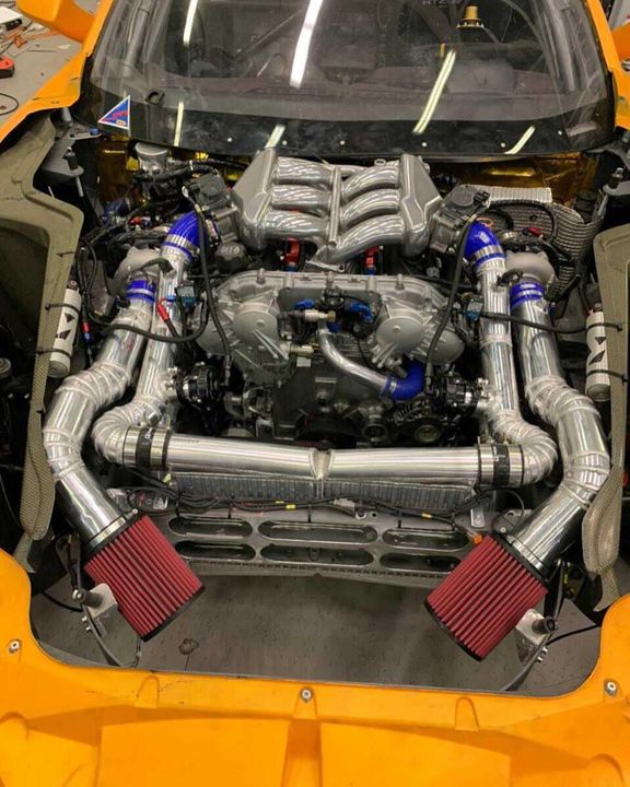 GarrettMotion's tweet photo. Who knew you could plop in a #VR38DETT into a #Corvette chassis? Sergey Kabargin and #FlankerF show that it can be done.
📸: Atomic-Shop EU
#GarrettMotion https://t.co/vDkRM2HdmQ