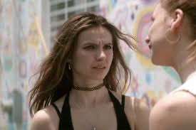 Honestly if you expected anyone to be gay in teenage bounty hunters it would’ve been Blair ya know if she wasn’t obsessed with dick😂  I mean the doc martins and the eyeliner like that’s a little fruity 🍓🍇🍎🍑
that’s kinda what I love about tbh it went outside the social norms