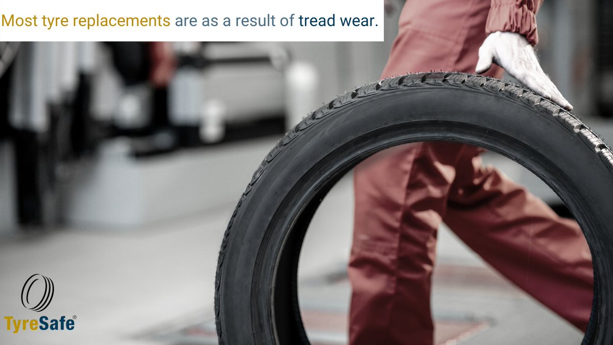 Tyresafe's tweet image. While tyres are designed and manufactured to give long service under typical operating conditions, for most tyres, replacement will ultimately by triggered by tread wear.
