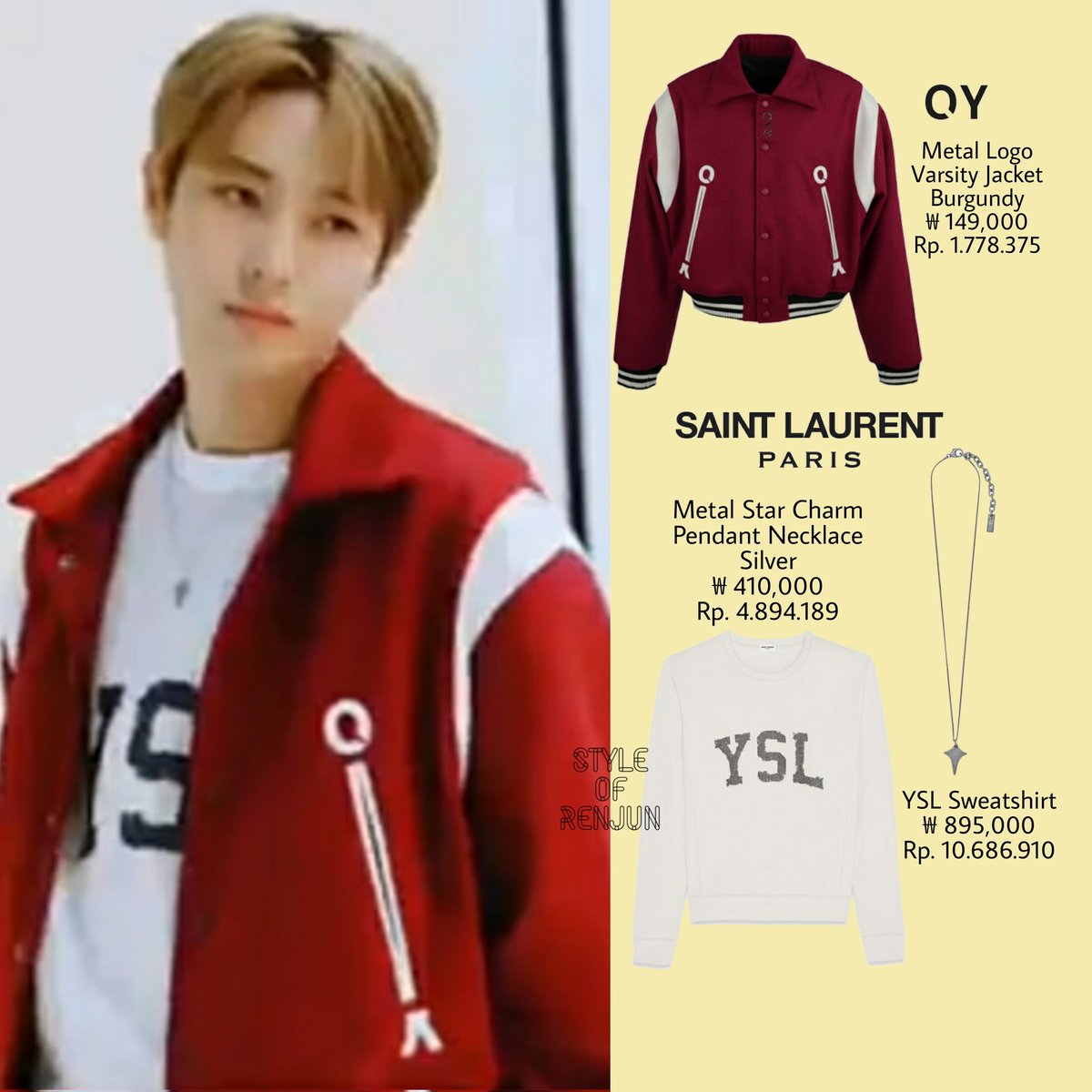styleofrensung's tweet photo. 211007 uplusidollive Update with NCT DREAM  - RENJUN 💛

【OY】【 @YSL 】

#NCTDREAM #엔시티드림 #RENJUN #런쥔 #仁俊 #RENJUNSTYLE https://t.co/JKqEfsjfm6