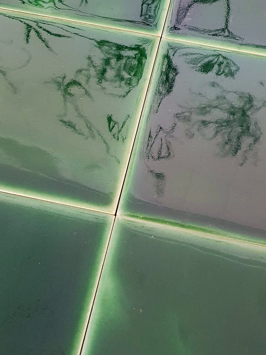 FriesAardewerk's tweet photo. Our antique green tiles! https://t.co/c6pQYfQ2mt