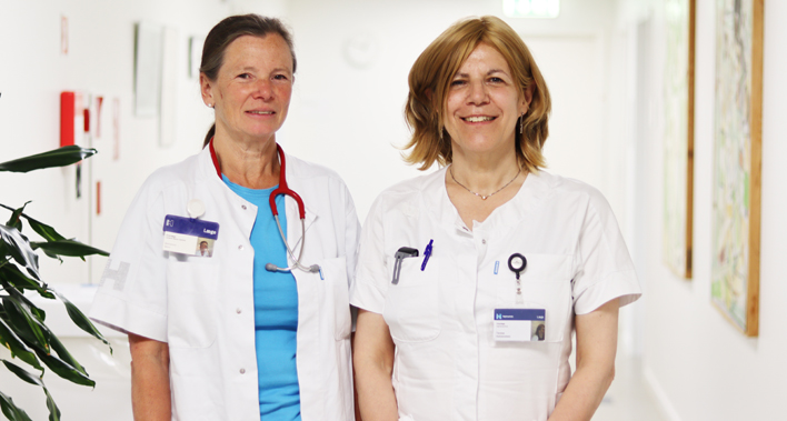 Rigshospitalet's tweet photo. Ny behandling for cystisk fibrose ændrer patienters liv markant: Overlægerne Marianne Skov, Terese Katzenstein og deres kolleger ser færre indlæggelser, sjældnere infektioner, bedre livskvalitet og forhåbning om et længere liv. https://t.co/gL7U9tnLIl https://t.co/77kk6Wjune
