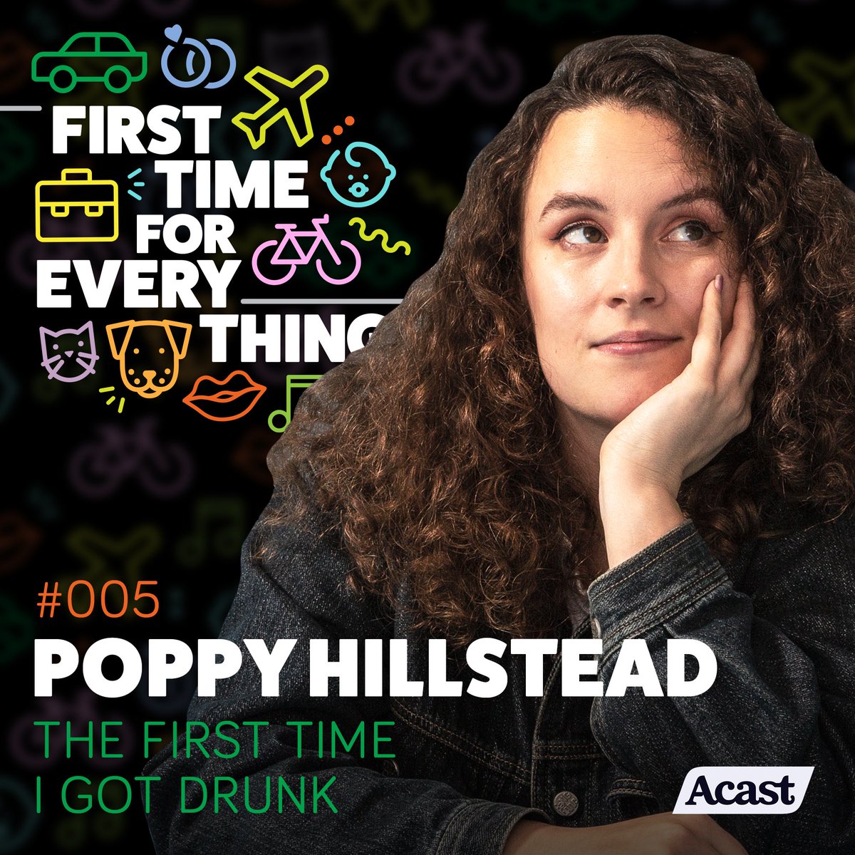 Ep 5 of #FirstTimeForEverything is here featuring illustrator, animator and comedian @poppyhillstead! Join us as we discuss early experiences with alcohol, house parties that went wrong and so much more! podfollow.com/ftfe #podcastandchill #poppyhillstead