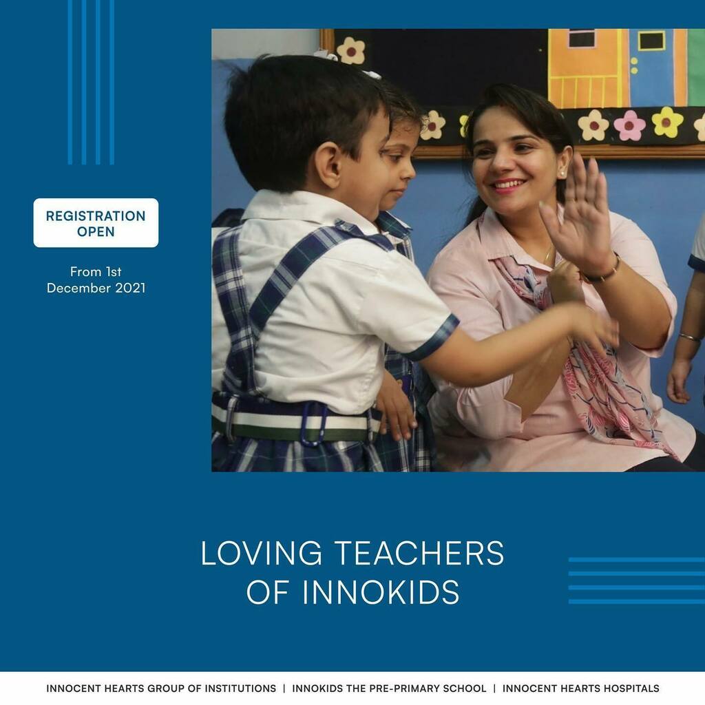 IHGI_GROUP's tweet photo. INNO KIDS Teachers help their students in learning the endless possibilities of what they can achieve.
.
.
.
#innokids #innocenthearts #ihgi  #ihgigroup #innocentheartsschool #registrationopen #teacher #teachers #registrationsopen #admissionopen #kidsschool #primaryschool #p… https://t.co/jOFDLWhINk
