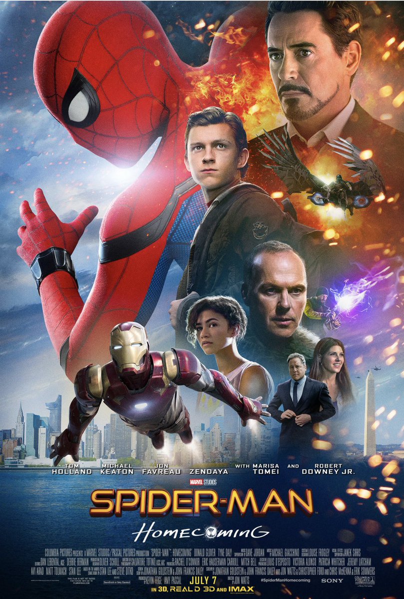 Why do all superhero movies have the same poster like be creative