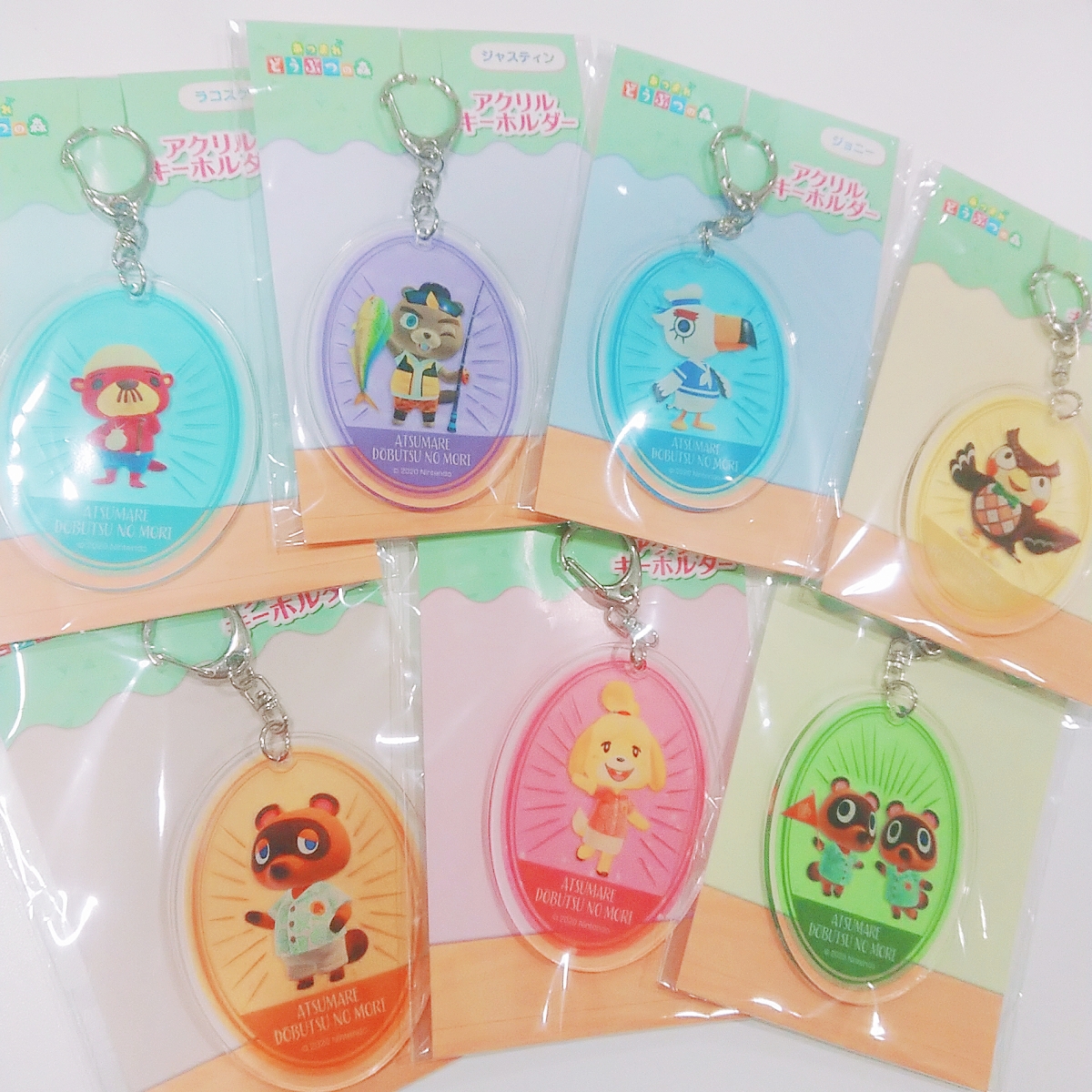 ✨新商品✨ 【#どうぶつの森】 「アクリルキーホルダー」 キャラクター 