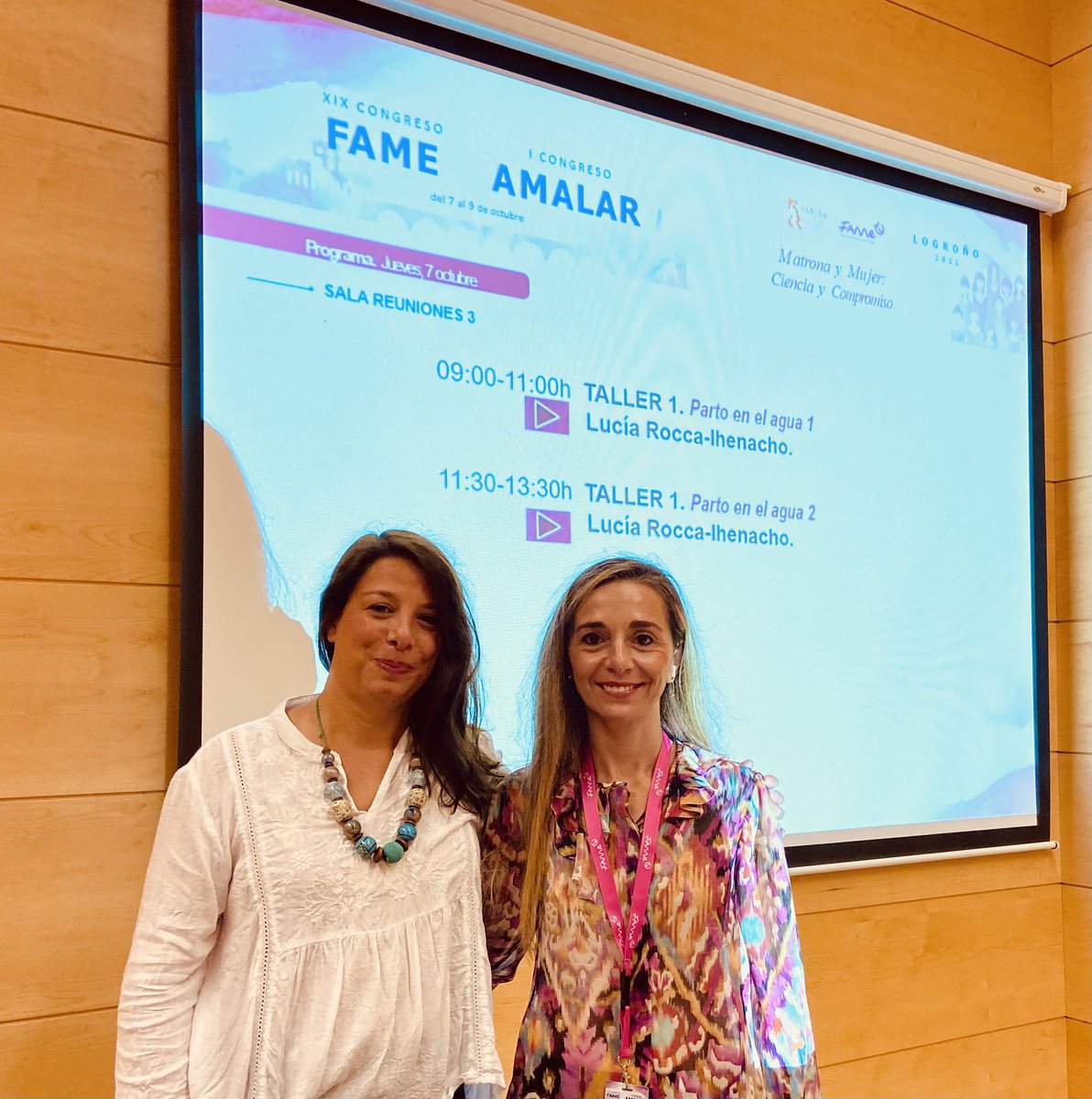 munetespana's tweet photo. #MUNet España @luciagreenwich @solecarregui  @amatronasrioja @FAMEmatronas #matronaslarioja2021 https://t.co/knFbmcoR0R