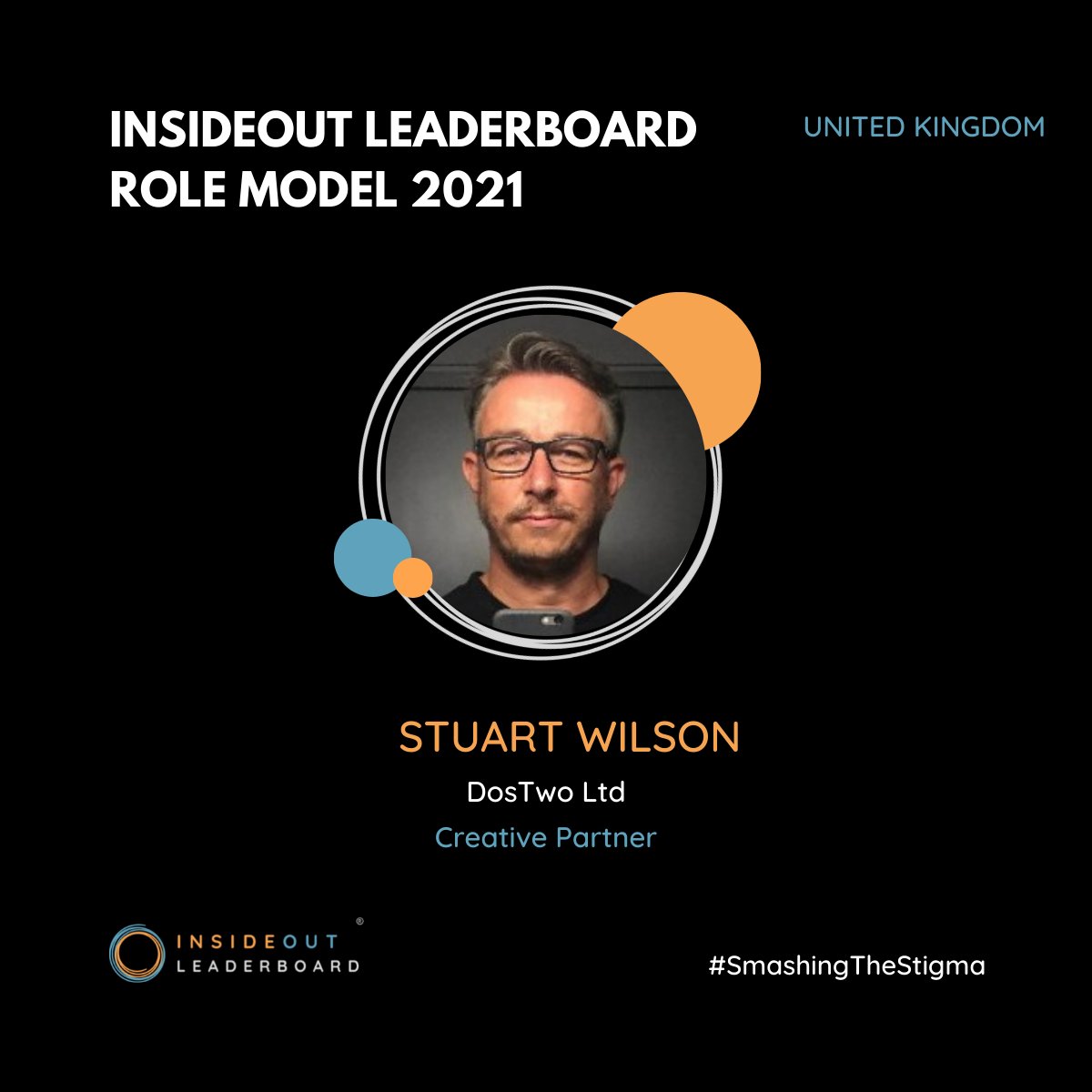 As the 2021 InsideOut LeaderBoard is published I am proud to be a 2021 role model, #SmashingTheStigma of mental ill-health in the workplace. Nominations for the 2022 LeaderBoard are open at inside-out.org where the full list can be viewed or contact <a href="/Rob_InsideOut/">Rob Stephenson</a>