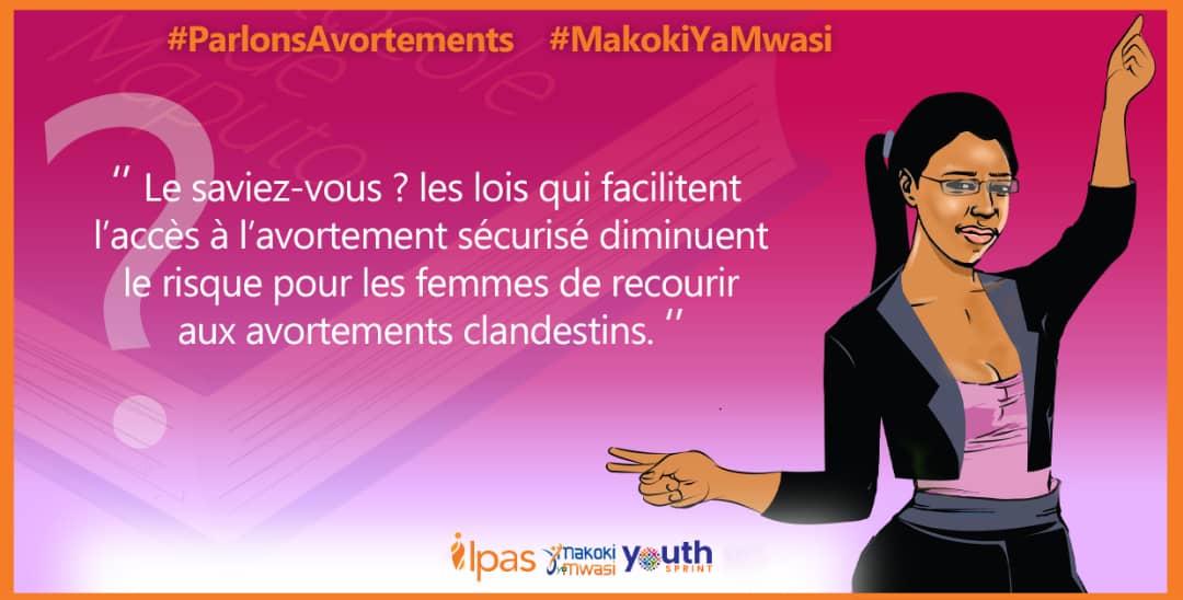 christophempian's tweet photo. Savez-vous que les textes légaux qui facilitent l'accès à l'avortement sécurisé, découragent sa pratique dans la clandestinité?
#ParlonsAvortements
#MakokiYaMwasi
#Ipas #YouthSprint https://t.co/0Xx0J72I1p
