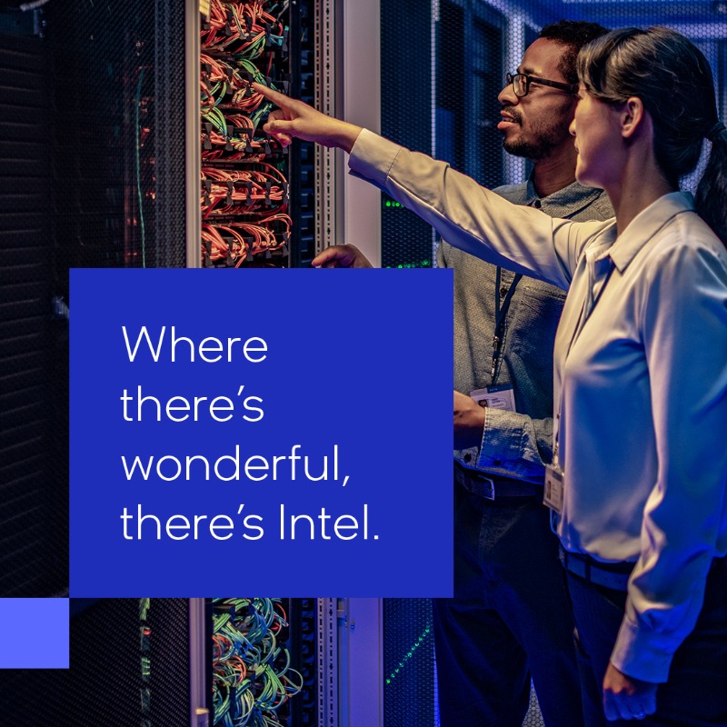 IntelIndia's tweet photo. The world’s clouds run on Intel® Xeon® Scalable​ processors, giving you flexible performance and​ security as you scale. We’re with you — from edge​ to cloud and everywhere in between.