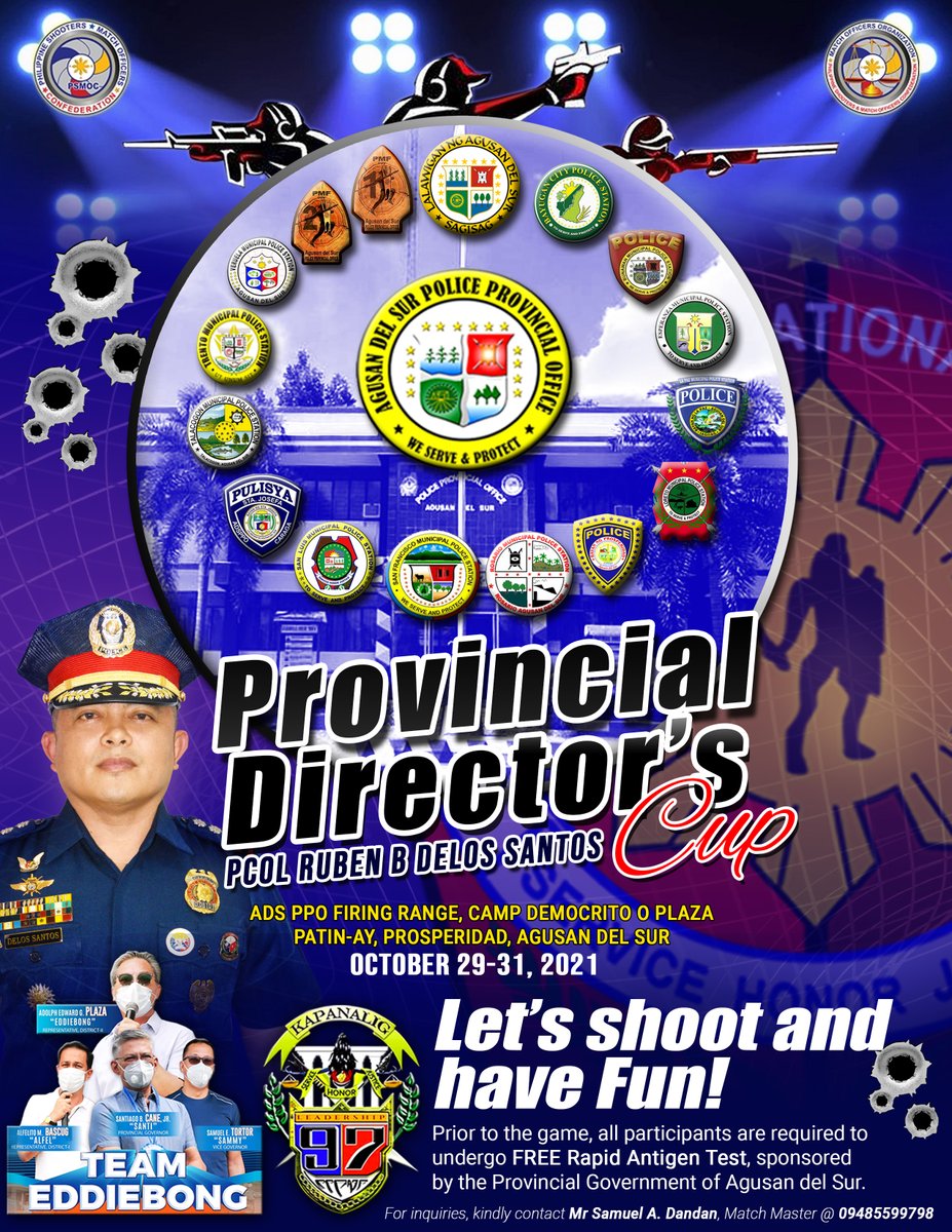 PcrAdsppo's tweet photo. Here's to all gun enthusiast!
Let's shoot &amp; have fun.

For inquiries, kindly contact Mr Samuel A. Dandan, Match Master @ 09485599798
#TeamPNP
#PNPKaubanMo
#PulisNgPilipino
#PNPWeServeAndProtect
#TheSteptowardsTransformationAndDevelopment https://t.co/TJaT21q7cz