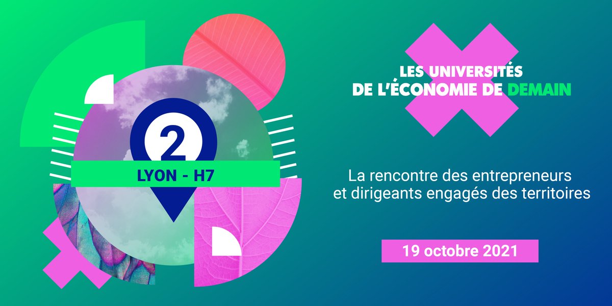 📣 J-12 avant les #UED2021 en Auvergne-Rhône-Alpes : la rencontre des entrepreneurs &amp; dirigeants engagés du territoire ! Rendez-vous à Lyon au <a href="/H7lyon/">H7</a> le 19 octobre !

👉 universitesimpactfrance.fr/aura