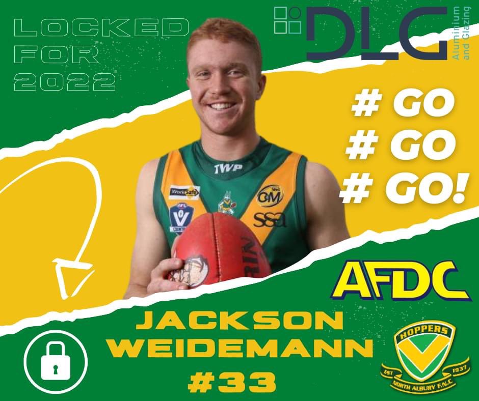North AlburyFNC (@northalburyfnc) on Twitter photo He proved himself as one of the best defenders in the <a href="/omfnl/">Ovens & Murray FNL</a> in 2021 and his back for the ππ in 2022.
Jackson Weidemann#33 is locked in at Bunton Park He proved himself as one of the best defenders in the <a href="/omfnl/">Ovens & Murray FNL</a> in 2021 and his back for the ππ in 2022.
Jackson Weidemann#33 is locked in at Bunton Park