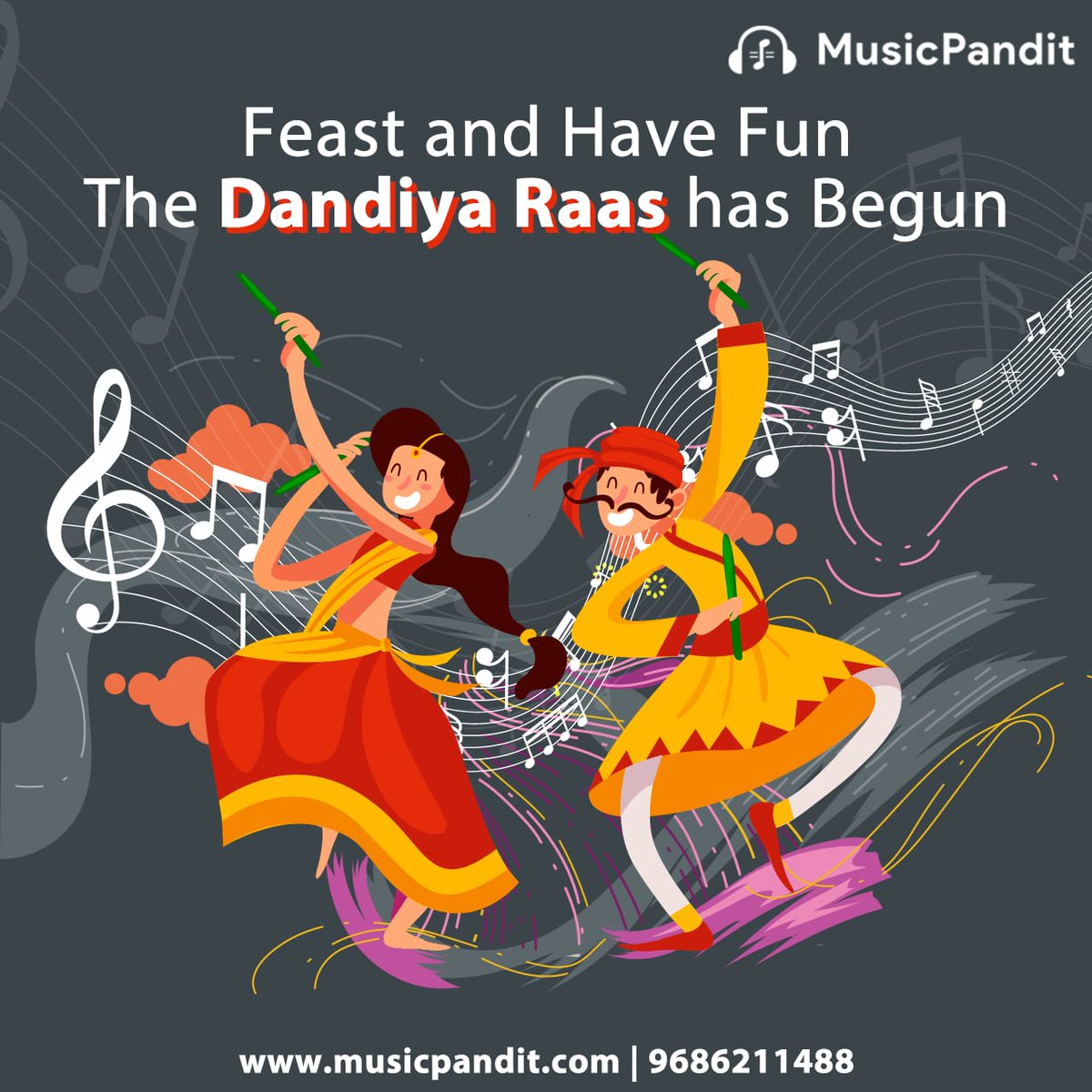 TheMusicPandit's tweet photo. Our hearty greetings to everyone on the auspicious occasion of Navratri.
May Maa Durga always guide & bless all of us.
#musicpandit #musicclass #onlinemusicschool #onlinemusicclasses #onlinemusiclessons #musicislife #navratri #navratrispecial #navratri2021 #dandiya #musicschool https://t.co/RIWxQ0CeEs