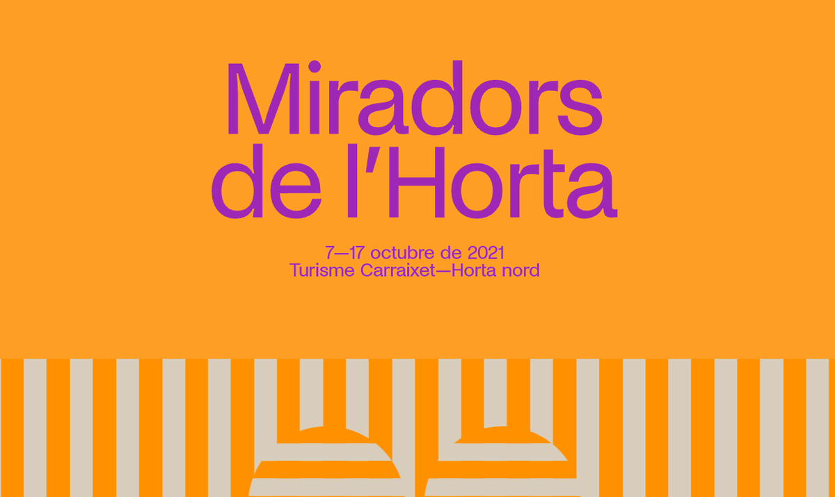 🗓️Hui s'inaugura la II edició de 'Miradors de L'Horta', un festival de disseny i cultura que se celebra en l'horta valenciana.

🕚11h
📍 Obra Àgora, part posterior de Palau dels Sorells, Albalat dels Sorells
👤SA Turisme <a href="/FraColomer/">Francesc Colomer</a>
ℹ️ turismecarraixet.com/miradors-de-lh…