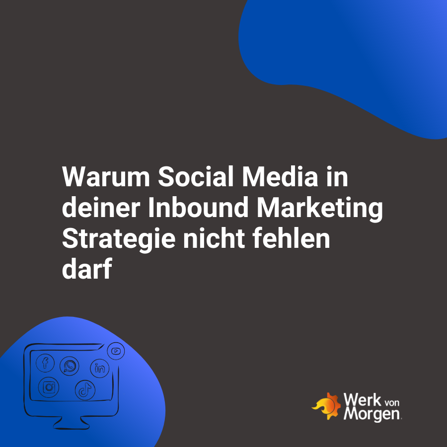 ⚠ Social Media bietet Deinem Unternehmen:

✅ einen hohen Bekanntheitsgrad durch Weiterempfehlungen
✅ eine direkte Interaktionsmöglichkeit mit Deinen potenziellen Kunden
✅ und damit verbunden die Chance auf eine Leadmaschine...

#socialmedia #wvm #werkvonmorgen