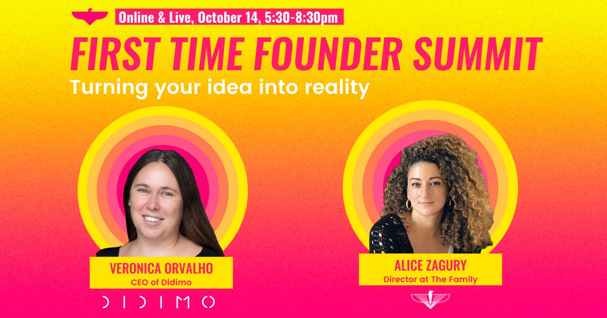 Next week 🥳🥳 We will have Verónica Costa Orvalho telling us all about how they make digital humans a  reality at <a href="/didimo_co/">Didimo</a>, hosted by <a href="/Alice_zag/">Alice_zag</a> ✨. 

You can come and ask your questions live on <a href="/Hopin/">RingCentral Events (Formerly Hopin)</a> 

Tickets below 👇hopin.com/events/firstti…